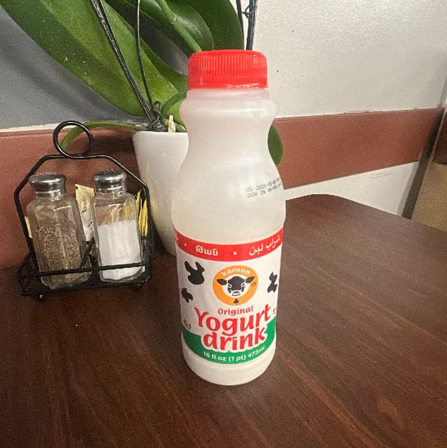 Yogurt Drink.