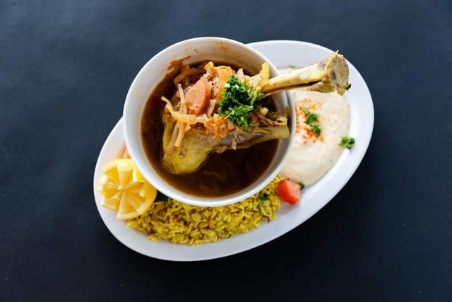 Lamb Shank Combo.